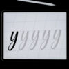 Plantilla de Práctica — Caligrafía Básica para Procreate