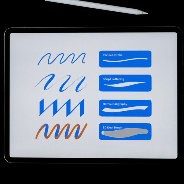 Lettering Starter Pack — 4 pinceles para arrancar en caligrafía digital
